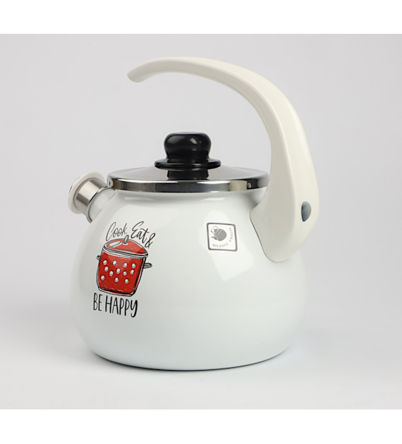 CZAJNIK EMALIOWANY 2,5L  BE HAPPY   VK-2711