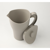 DZBANEK Z POKRYWKĄ 2L BEŻOWY VK168033