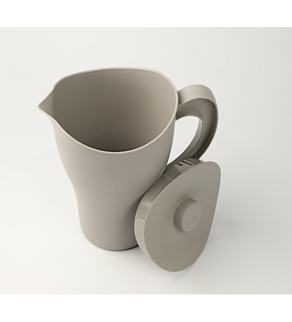 DZBANEK Z POKRYWKĄ 2L BEŻOWY VK168033