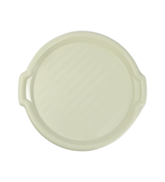 TACA OKRĄGŁA  ECRU FI40CM VK167098