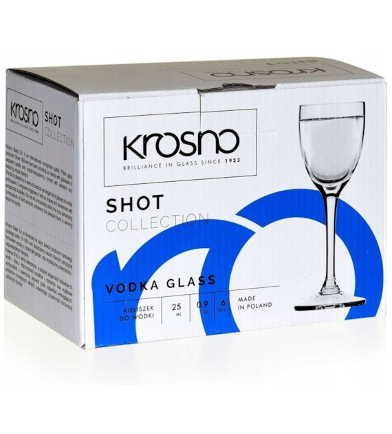 KPL.KIELISZKÓW DO WÓDKI NA NODZ 35ML 6SZT MIXOLOGY