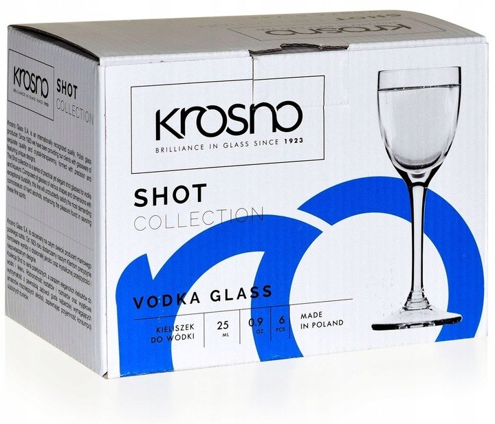 KPL.KIELISZKÓW DO WÓDKI NA NODZ 35ML 6SZT MIXOLOGY