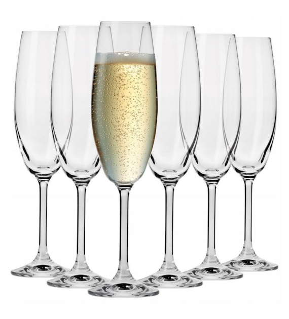 KPL.KIELISZKÓW DO SZAMPANA 200ML 6SZT VENEZIA KR/