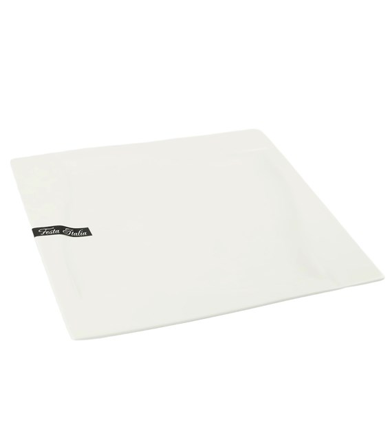 TALERZ PŁASKI KWADRAT 25CM ZB110-2 VIVA