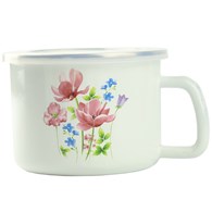 KUBEK DO MLEKA 12CM ŁĄCZKA LACZ-1