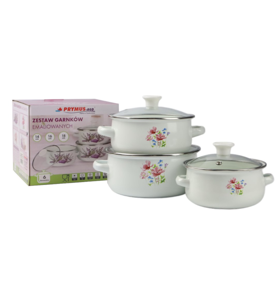 KPL.GARNKÓW EMALIOWANYCH 6CZ. ŁĄCZKA LACZ-1