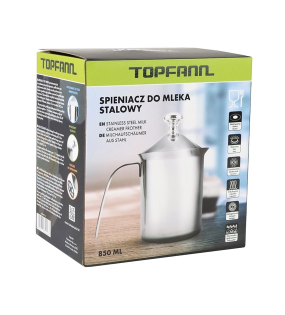 SPIENIACZ DO MLEKA STALOWY AK58B001-A