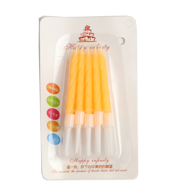 KPL.ŚWIECZEK URODZINOWYCH 10SZT 21BNA-027 KH