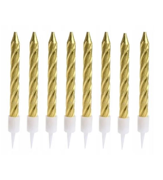 KPL.ŚWIECZEK URODZINOWYCH 8SZT 21BNA-009 KH