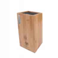 BAMBUSOWY BLOK STOJAK NA NOŻE 10,8x10,8x23CM KHA27