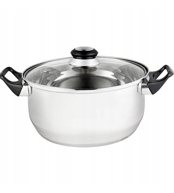 GARNEK STALOWY VITAL 16CM KH080