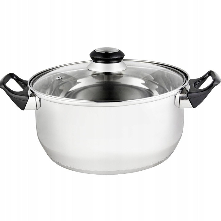 GARNEK STALOWY VITAL 16CM KH080