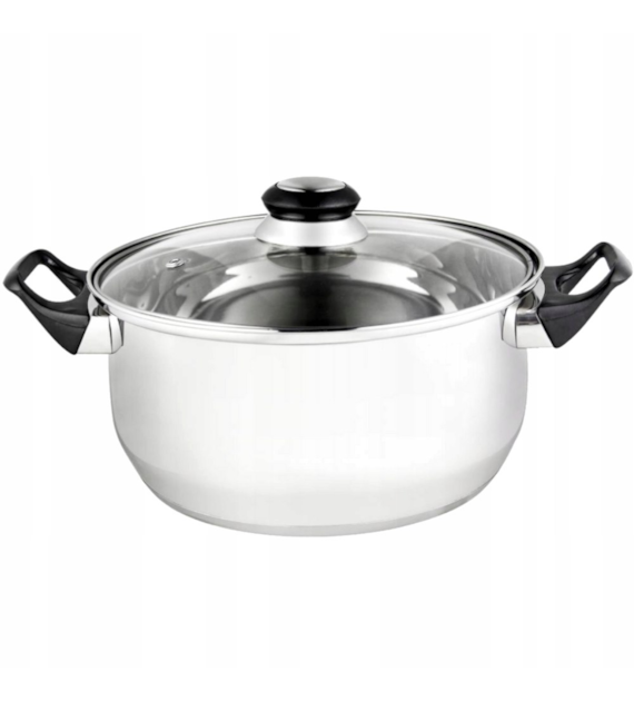 GARNEK STALOWY VITAL 24CM KH003