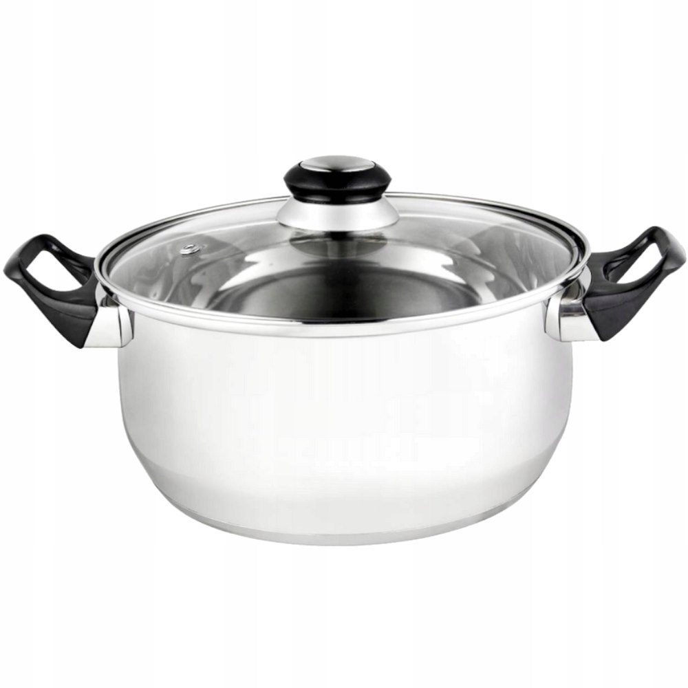 GARNEK STALOWY VITAL 24CM KH003