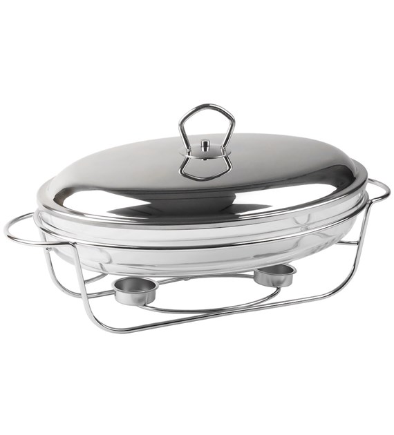 NACZYNIE ŻAROODPORNE Z PODGRZEWACZEM 3L HASU5