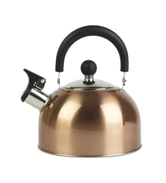 CZAJNIK STALOWY 2L ZŁOTY RÓŻ  KHAS9