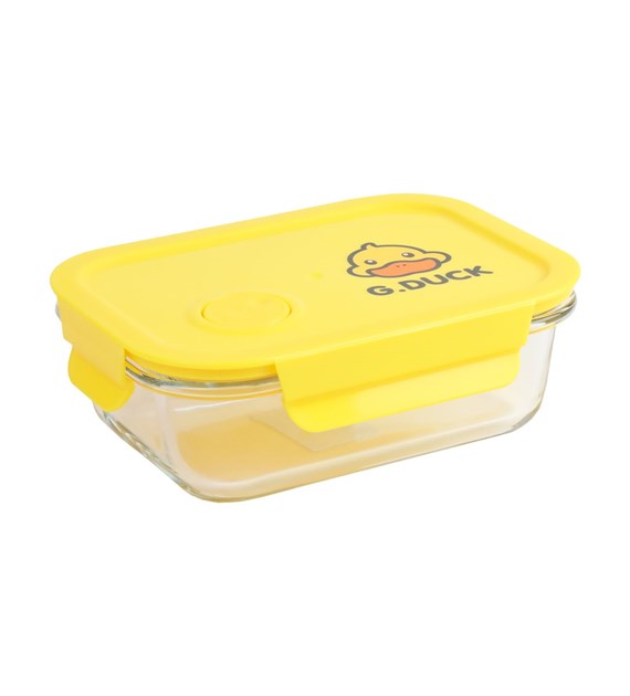 POJEMNIK SZKLANY Z POKRYWĄ 0,64L HSN11