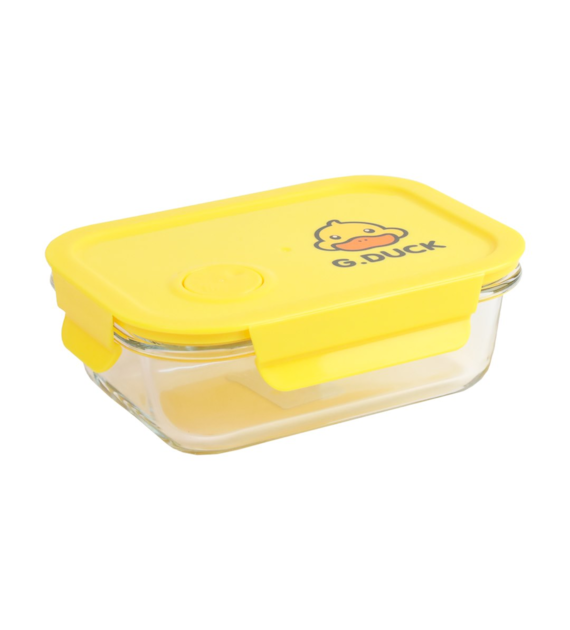 POJEMNIK SZKLANY Z POKRYWĄ 0,64L HSN11