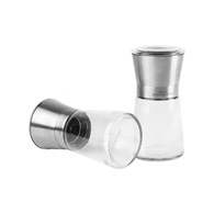 KPL.2 SZKLANYCH MŁYNKÓW DO SOLI I PIEPRZU MG721A