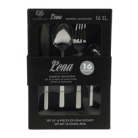 KPL. 16SZT SZTUĆCÓW STALOWYCH LENA