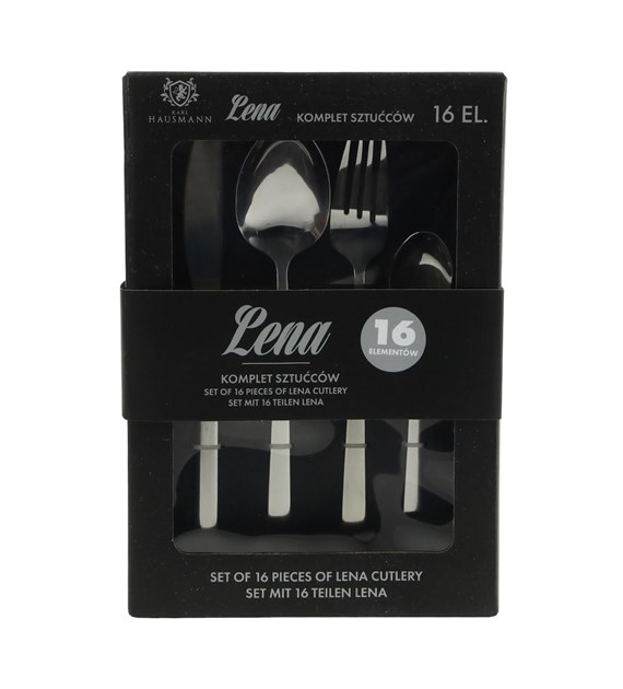 KPL. 16SZT SZTUĆCÓW STALOWYCH LENA