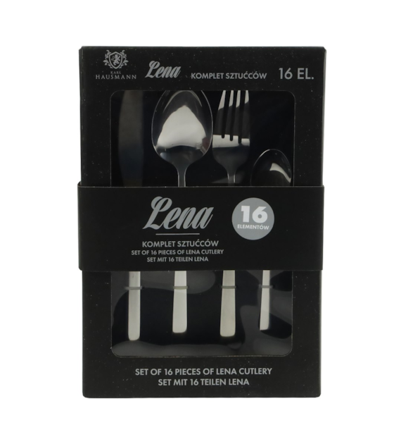 KPL. 16SZT SZTUĆCÓW STALOWYCH LENA