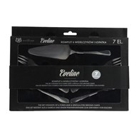 KPL. 6 WIDELCZYKÓW + ŁOPATKA DO TORTU - EVELINE