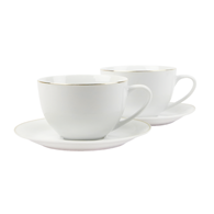 KPL.2 FILIŻANEK ZE SPODKIEM 240ML JULIETTA FIT4