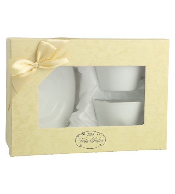 KPL.2 FILIŻANEK ZE SPODKIEM 220ML CLARA FIT6