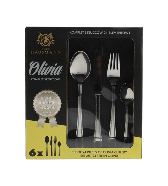 KPL.SZTUĆCÓW 24EL OLIVIA 611412              PRYM/