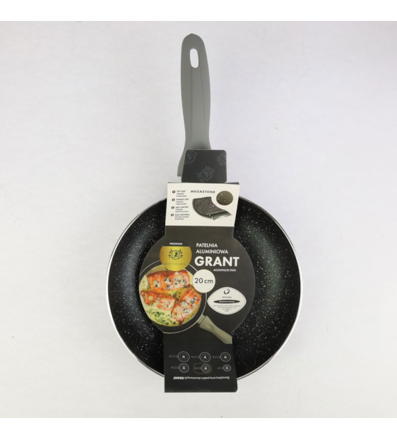 PATELNIA ALUMINIOWA 20CM MEGASTONE GRANT PF20