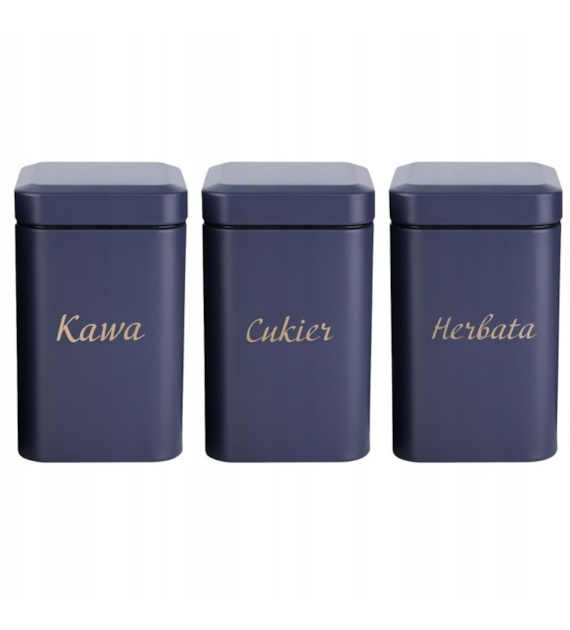 KPL. POJEMNIKÓW STALOWYCH DORIAN GRANAT 10x16,2CM