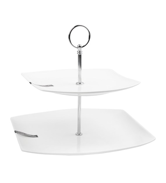 PATERA DWU-POZIOMOWA ZŁOTA IZABELLA