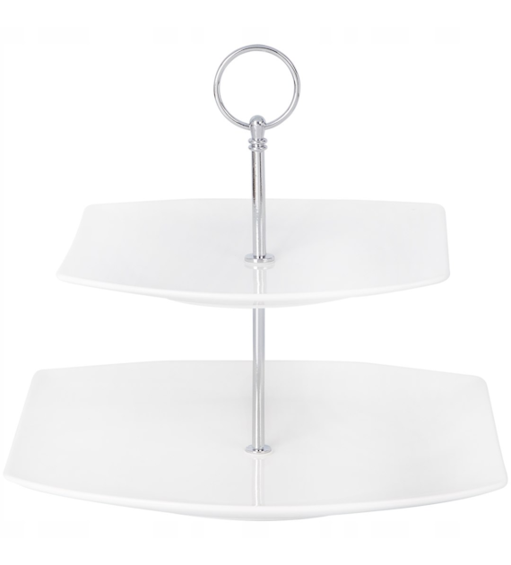 PATERA DWU POZIOMOWA SREBRNA IZABELLA