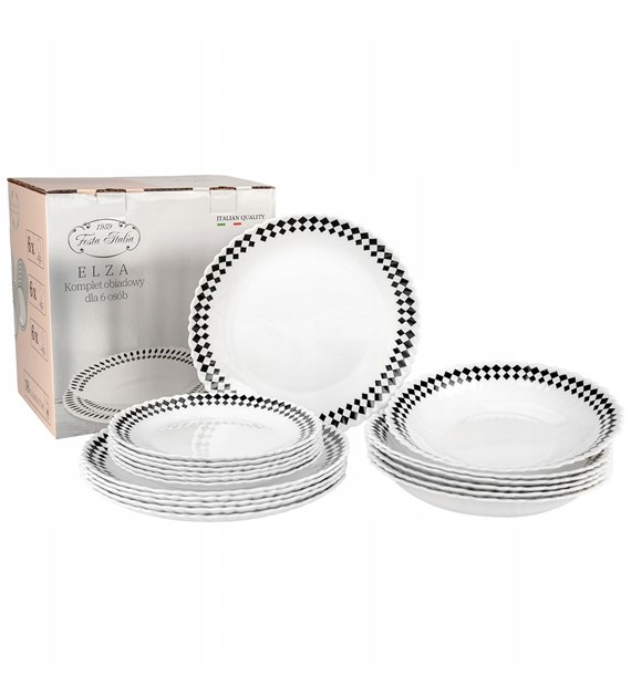 KPL.OBIADOWY 18PCS ELZA