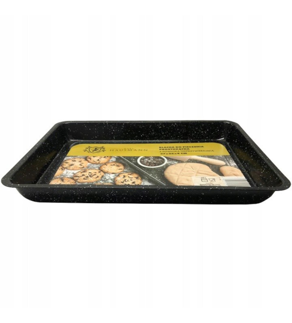 BLACHA DO PIECZENIA PROSTOKĄTNA 37X26X4CM YL-H88