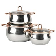 KOMPLET GARNKÓW 3SZT GOLD  HASU90