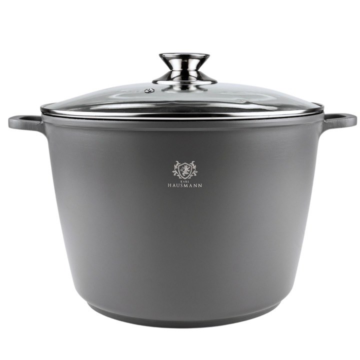 ALUMINIOWY WYSOKI GARNEK Z POKRYWĄ GRANT 14L