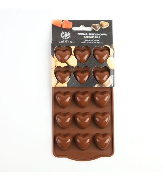 FORMA SILIKONOWA SERDUSZKA 15SZT KHT29