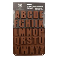 FORMA SILIKONOWA DO PIECZENIA ALFABET KHT33