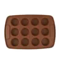 FORMA SILIKONOWA DO MUFFINEK 12SZT KHT38