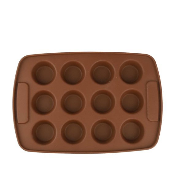 FORMA SILIKONOWA DO MUFFINEK 12SZT KHT38
