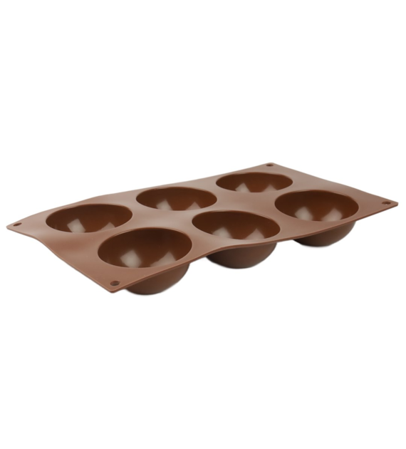 FORMA PÓŁKULE SILIKONOWA 6SZT KHT47