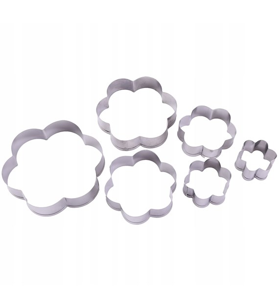 KPL 6 FOREMEK KUCHENNYCH KWIATKI KHT52