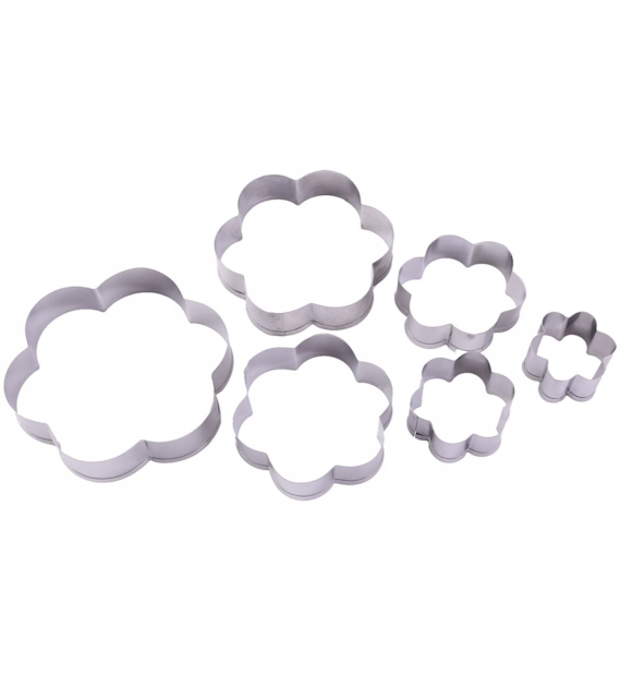 KPL 6 FOREMEK KUCHENNYCH KWIATKI KHT52