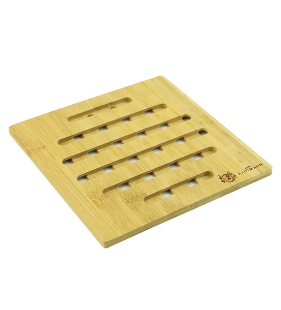 BAMBUSOWA PODKŁADKA KWADRATOWA 18x18x0,8CM H82211