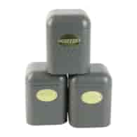 KPL.POJEMNIKÓW STAL ESTELLA 3SZT SZARE GS-03652