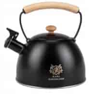 CZAJNIK STALOWY 2.5L CZARNY SANDRA GS-04567C