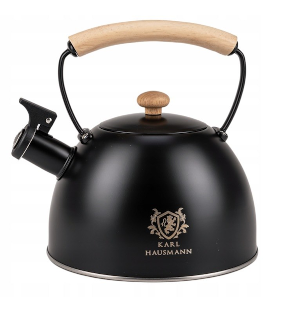 CZAJNIK STALOWY 2.5L CZARNY SANDRA GS-04567C