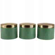 KPL.3 POJEMNIKÓW GENEVA ZIELONE STAL GS-03651